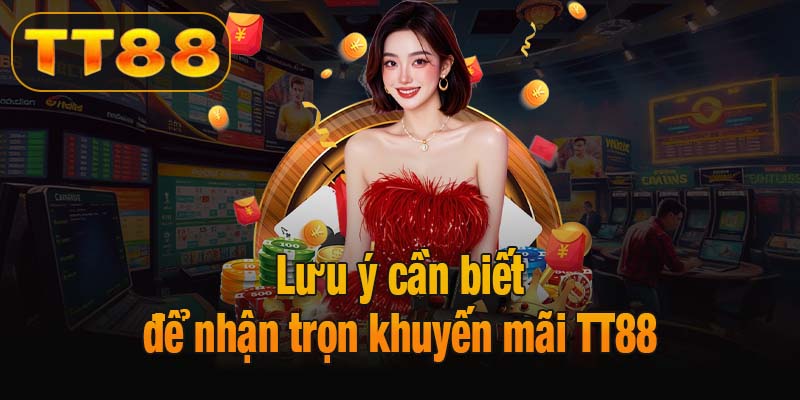 Lưu ý cần biết để nhận trọn khuyến mãi TT88